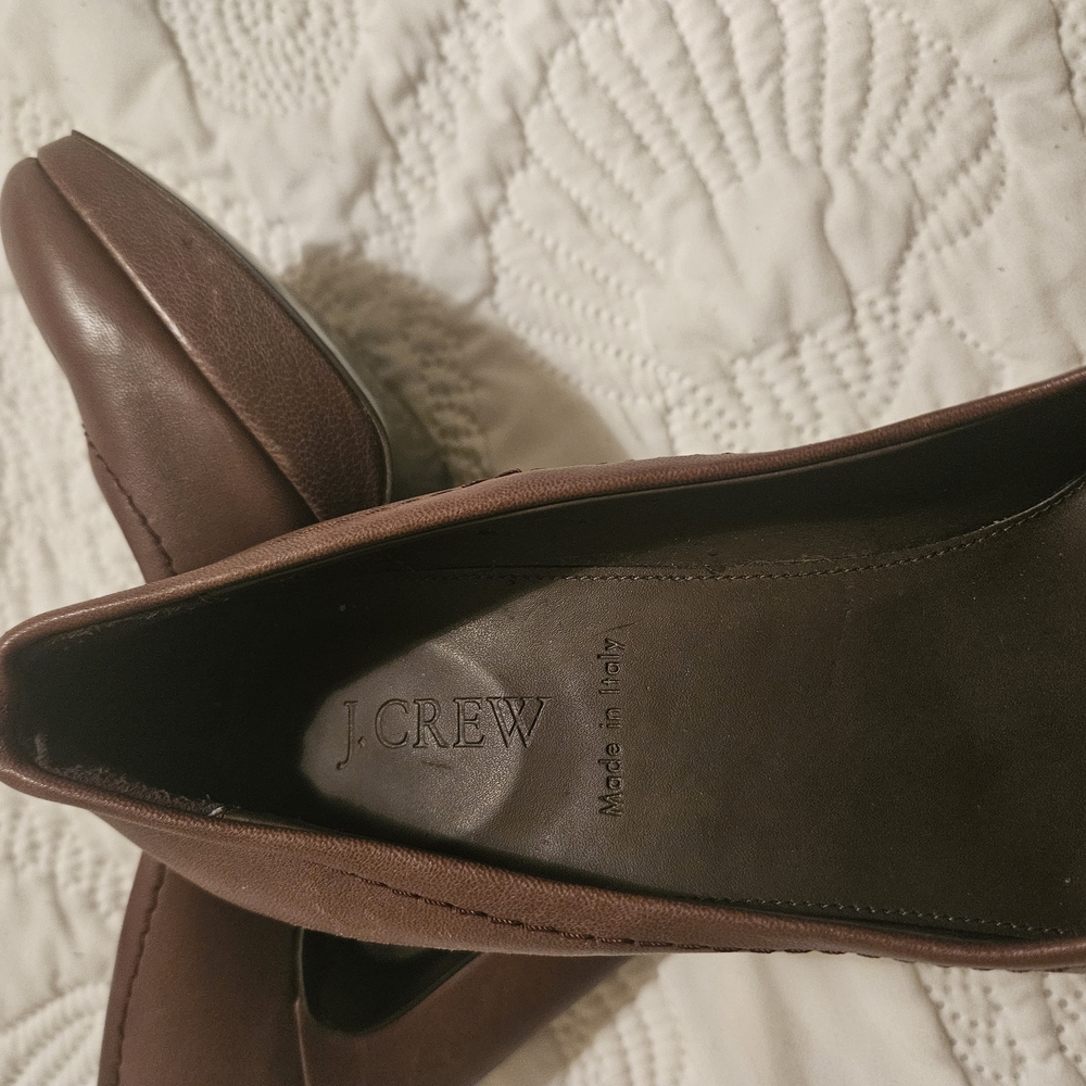 J. Crew Women's Brown Leather Shoes